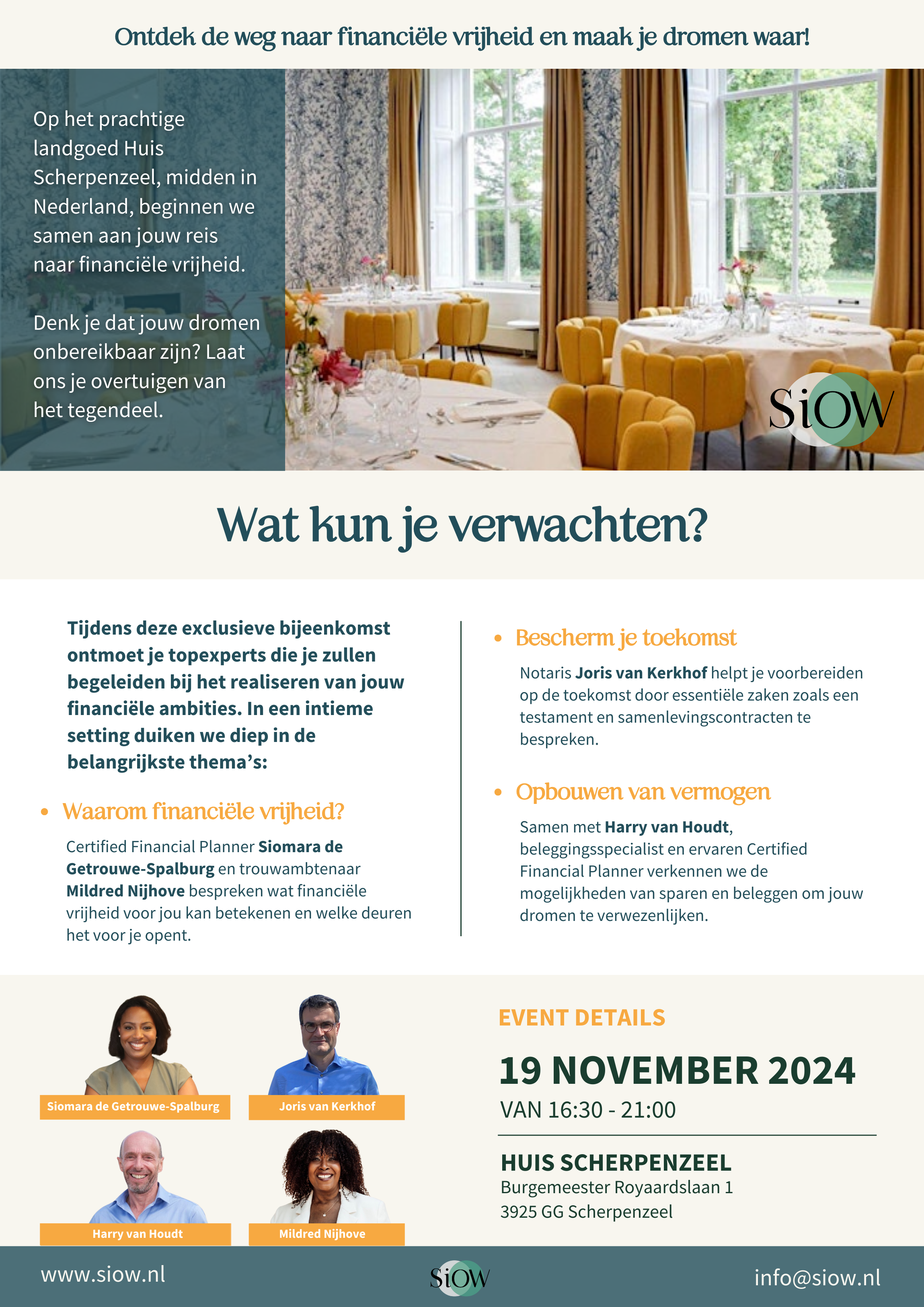 Event Financiële vrijheid